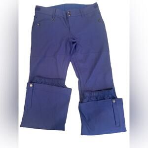 Roxy Snowboard Pants Womens Large 10K Slim Fit Stretch Ski Wintersports Purple